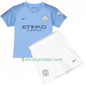 Nogometni Dresovi Manchester City Dječji Domaći 2018-2019 Kratkih Rukava
